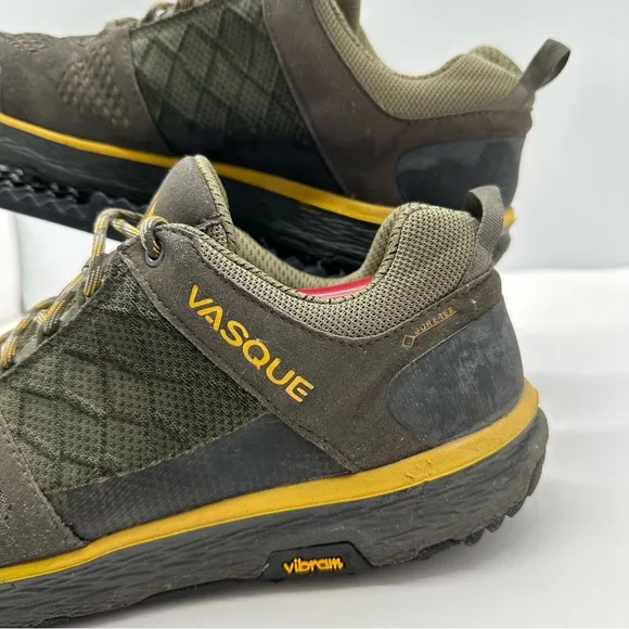 Vasque Breeze LT GTX Mens 9.5 Hiking Shoes Sneaker Low Gore-Tex Trekking Leather