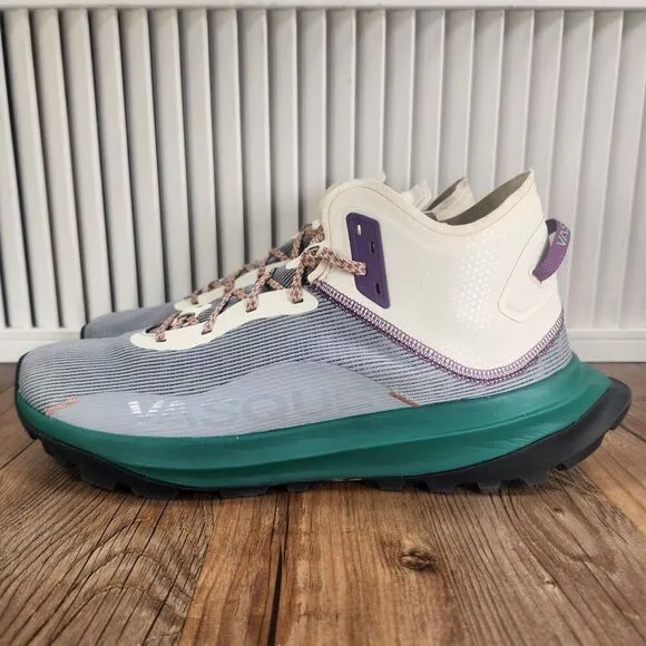 Vasque Re:Connect Here Mid Hiking Shoes Men Sz 10 M Gray Colorful Trail Trekking