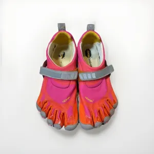 Vibram Fivefingers Bikila W343 Women's 38EU Magenta Orange  Gray Running Shoes