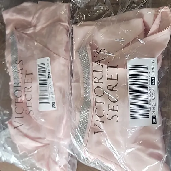 Victoria's secret very sexy sugar coated SHINE rhinestone high neck babydoll set