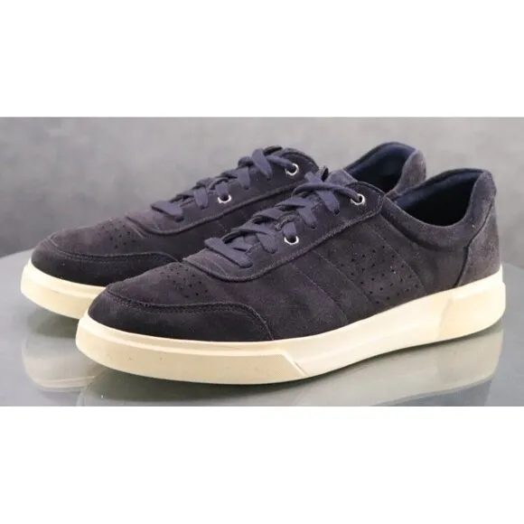 Vince Bornett $220 Men's Sneakers Shoes Size 11.5 Suede Blue