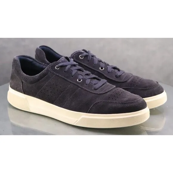 Vince Bornett $220 Men's Sneakers Shoes Size 11.5 Suede Blue