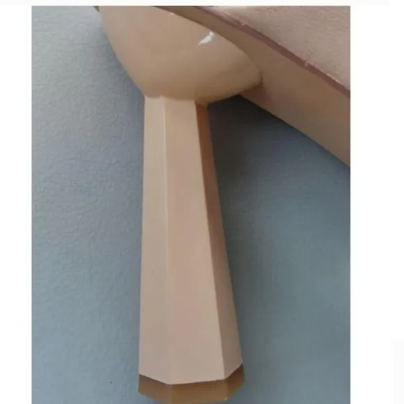 Vince Camuto Averessa Nude Leather Mule Heels 9