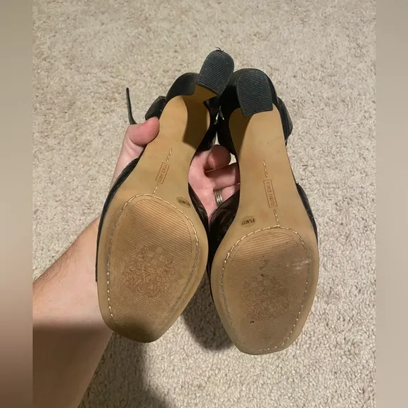 Vince Camuto crocodile leather heels.
