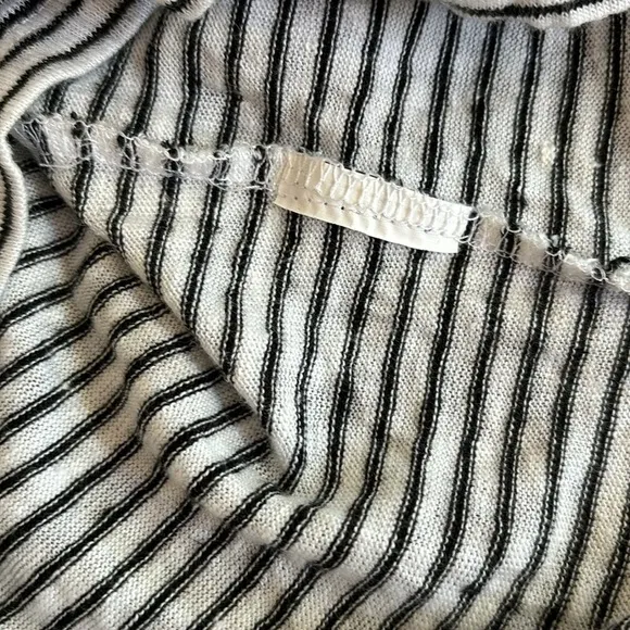 VINCE super lightweight striped sweater 100 cotton top