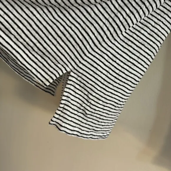 VINCE super lightweight striped sweater 100 cotton top