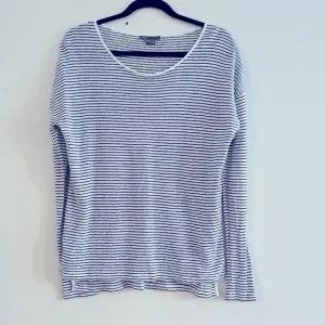 VINCE super lightweight striped sweater 100 cotton top