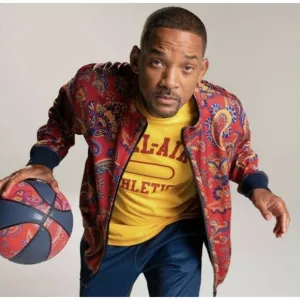 Vintage Bel-Air Athletics Reversible Paisley Track Jacket Fresh Prince - Medium