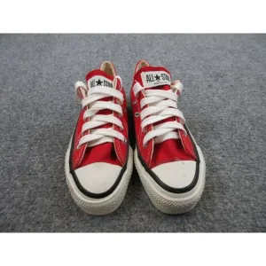 VINTAGE Converse Shoes Chuck Taylor All Star Ox Sneaker Girls Red‎ Size 1 1/2