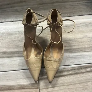 Vintage Hermes 2.5” wood heels
