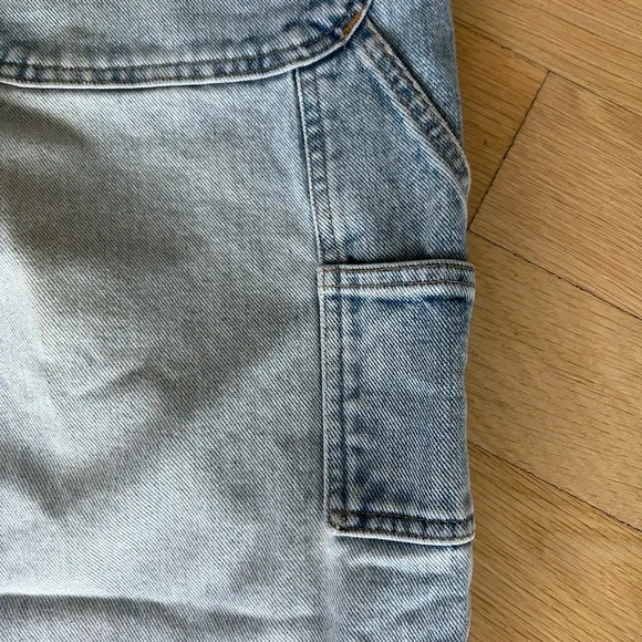 Vintage Tommy Hilfiger Carpenter Jeans 38x31 Measured Hammer Slot Stain