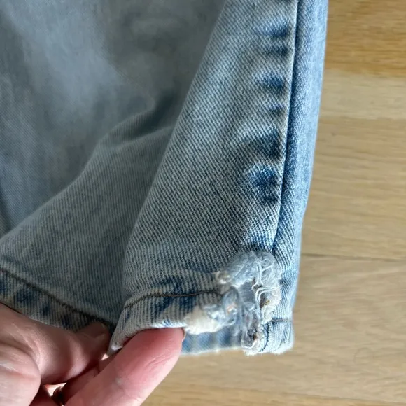 Vintage Tommy Hilfiger Carpenter Jeans 38x31 Measured Hammer Slot Stain