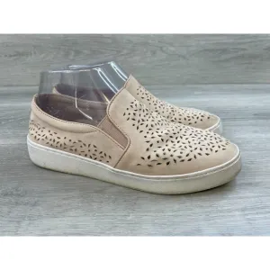 Vionic 356 Midi Perf TVW4938 Women's 6.5 Pink Perforated Leather Sneaker Shoes