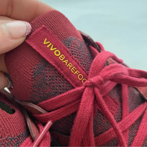Vivobarefoot Men’s Primus Asana II Barefoot Shoes EU 43 / US 10 Burgundy