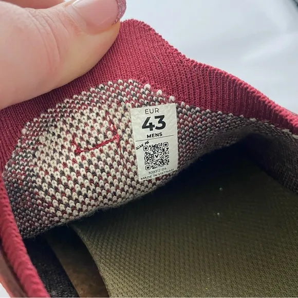 Vivobarefoot Men’s Primus Asana II Barefoot Shoes EU 43 / US 10 Burgundy