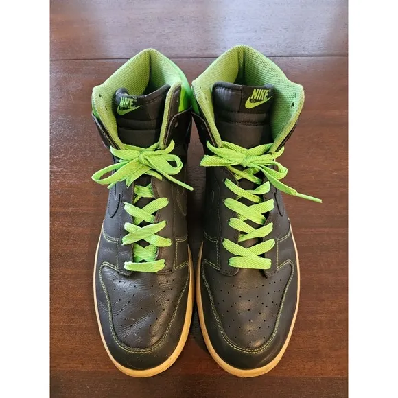 VTG Nike Dunk High Anthracite 317982-031 Basketball Shoes Men's 13 2008 Read Pls
