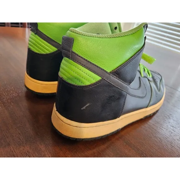 VTG Nike Dunk High Anthracite 317982-031 Basketball Shoes Men's 13 2008 Read Pls
