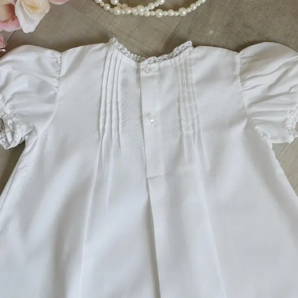 White Dress Heirloom Feltman Brothers Baby Special Occasion Like New!!