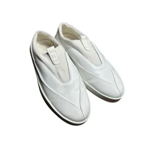 WOLF &amp; SHEPHERD Cruise TRE Leather White Shoes Men Sz EU 42 US 9 Slip On #S20-12