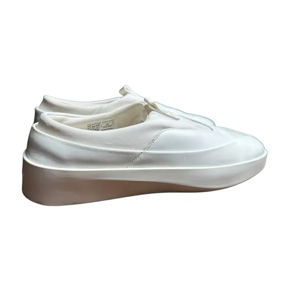 WOLF &amp; SHEPHERD Cruise TRE Leather White Shoes Men Sz EU 42 US 9 Slip On #S20-12