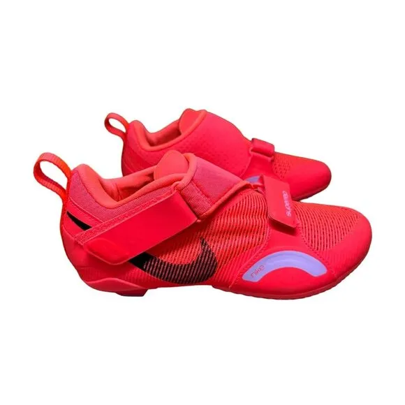 🚲Womens Cycling Shoes Sz 5.5 Nike SuperRep Cycle Spinning CJ0775-660 Orange New