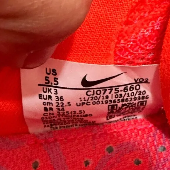 🚲Womens Cycling Shoes Sz 5.5 Nike SuperRep Cycle Spinning CJ0775-660 Orange New
