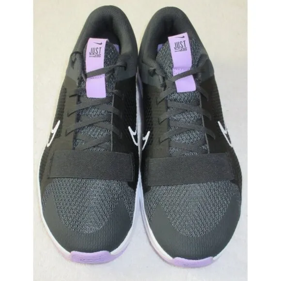Women's Nike MC Trainer 2 Workout Shoes Black Viotech Purple Grey Sizes NIB
