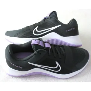 Women's Nike MC Trainer 2 Workout Shoes Black Viotech Purple Grey Sizes NIB