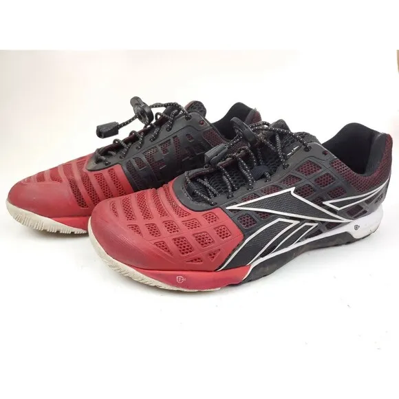 Women's Reebok Crossfit CF74 Red/Black Shoes Size 8