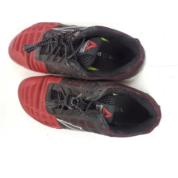 Women's Reebok Crossfit CF74 Red/Black Shoes Size 8