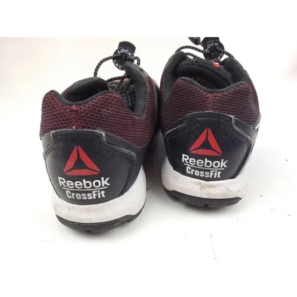 Women's Reebok Crossfit CF74 Red/Black Shoes Size 8