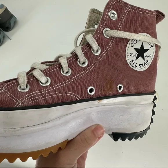 Women's Run Star Hike Platform High Top Sneaker Boots from Finish Line Size 7