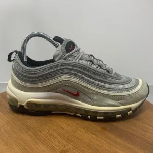 Women's Size 7.5 Nike Air Max 97 OG QS Silver Bullet Metallic Silver 885691-001