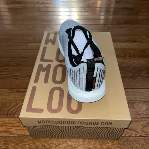 Woolloomooloo Eden Merino Wool Walking Shoes Gray Jet Men’s Size 11 or EU 44