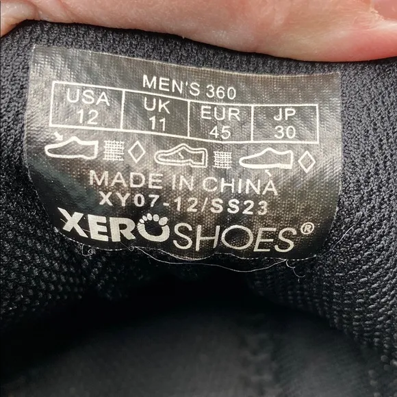 Xero 360 Men's Gray Cross Training Athletic Shoes Gray/Thyme Size 12