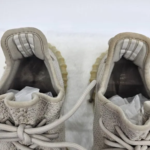 Yeezy x Adidas Grey Fabric Boost 350 V2- Sesame Sneakers Size 7