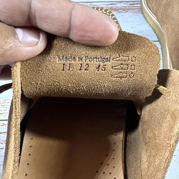 Yogi Lawson Crepe Shoe Cola Brown Mens Sz 12, EU 45