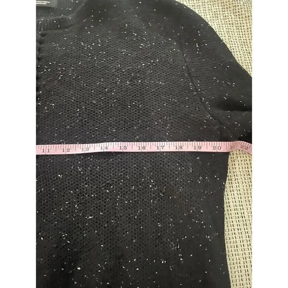 Zara Man black Knitted sweater size large