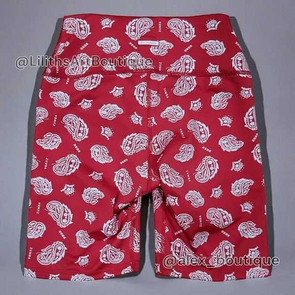 🖤Zumba Biker Shorts(E065)-Size Xs for Women