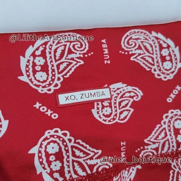 🖤Zumba Biker Shorts(E065)-Size Xs for Women